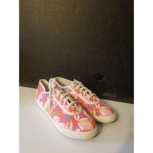 Startas floral print printed sneaker shoe Anthropologie Croatia 39